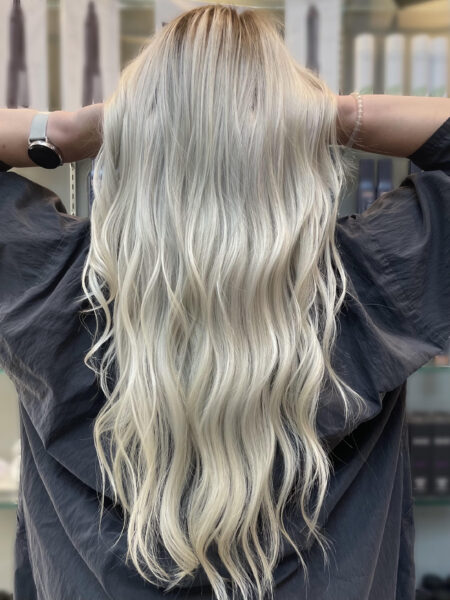 Color melt by David Curly styling by Nathan