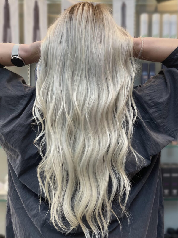 Color melt by David Curly styling by Nathan