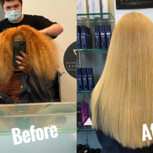 Corrective Color Before and After in Buckhead