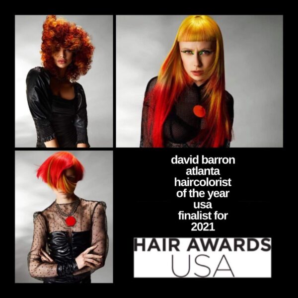 National Hair Colorist of the Year HAUSA 2021 David Barron