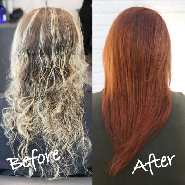 Before-and-After-Blonde-to-Red-haircut-and-haircolor