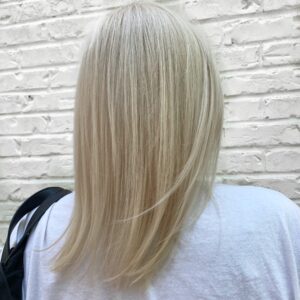 Ice blonde hair color by Theresa