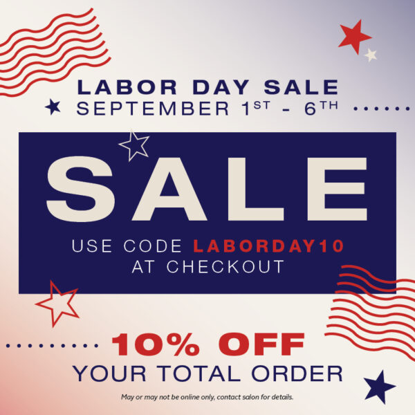 Labor Day Sale 10%off the onine store