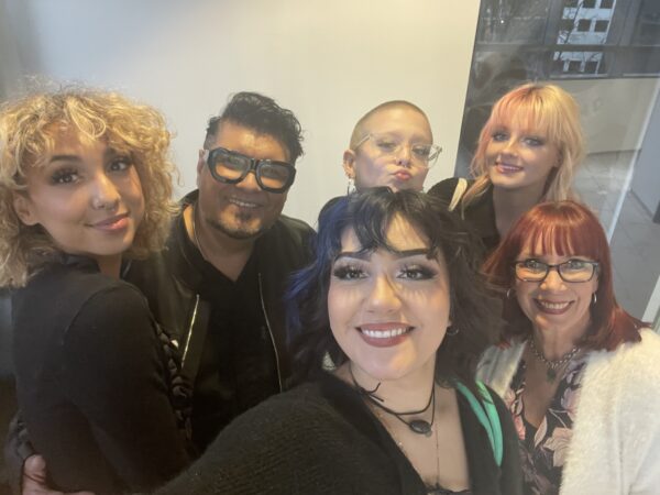 Barron's Hairstylists at Keune Academy training with George Alderete