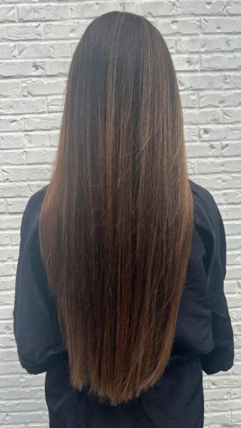 Dimensional Highlights and Lowlights Hair Color