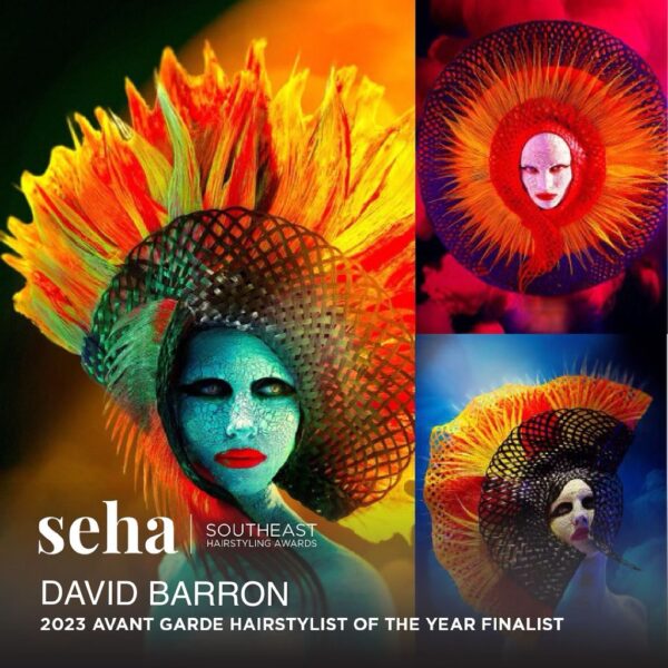 SEHA Southeast Hairstyling Awards - David Barron - 2023 Avant Garde Hairstylist of the Year Finalist