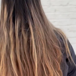Before Summer Blonde Hair Transformation at Barrons London Salon in Buckhead.