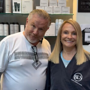12 Step 12 - Day 2 Happy salon client after extensions installation is complete - Hair Extensions Transformation.