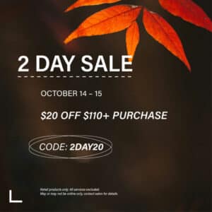 2 DAY SALE - October 14 - 15 2025 -  Off 0+ Purchase - Code: 2DAY20