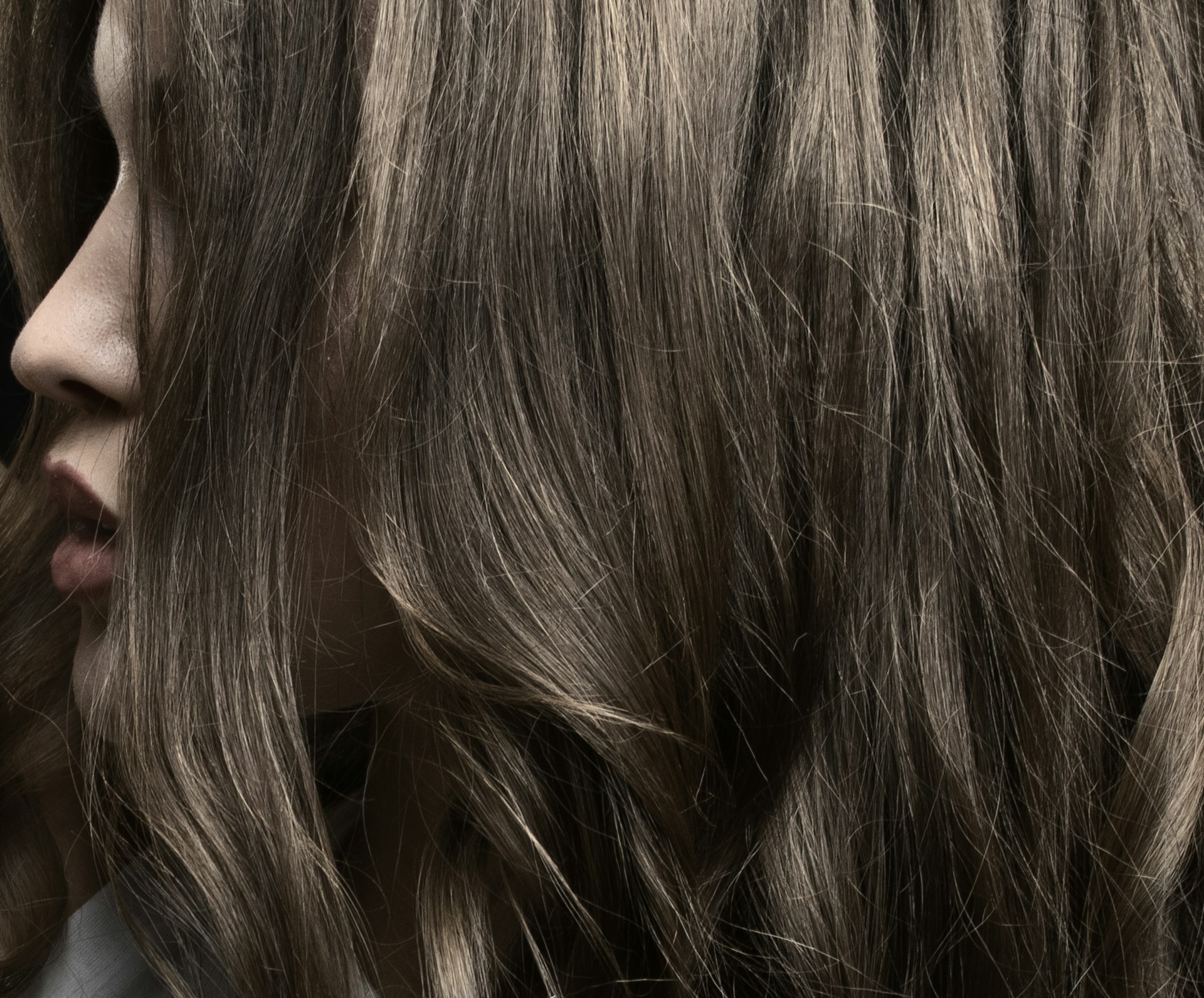 Keratin treatment result: smooth, frizz-free hair at Barron's London Salon, Buckhead Atlanta