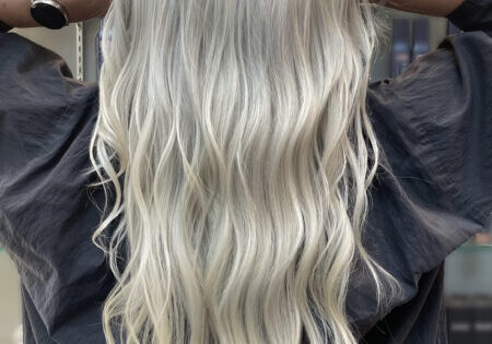 Color melt by David Curly styling by Nathan