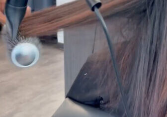 Cranberry Curls 3 Blowout