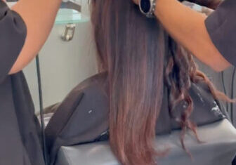 Cranberry Curls 4 Blowout and Curling