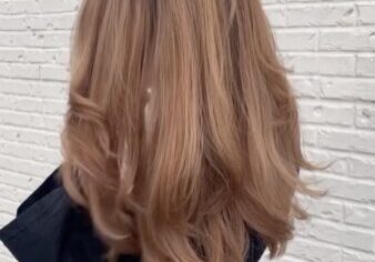 Foilyage Glaze and Haircut by Brittany at Barron's London Salon in Buckhead Atlanta