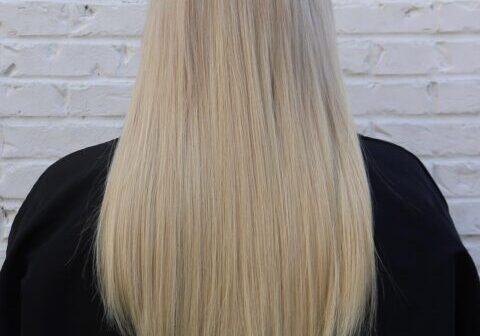 blonde haircolor transformation